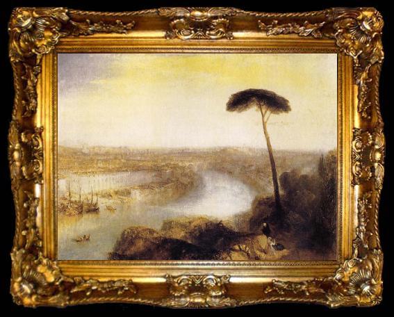 framed  J.M.W. Turner Rome from Mount Aventine, ta009-2
